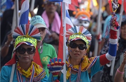 Phe đối lập Thái Lan tăng cường biểu tình ở thủ đô